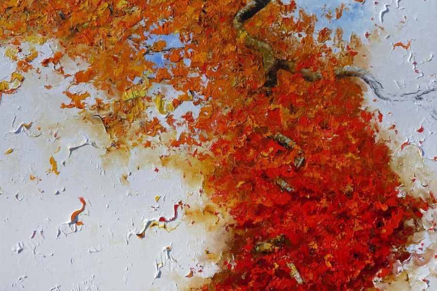 tableau : feu automnal